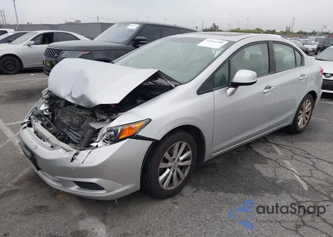 2012 Honda Civic Ex z USA, uszkodzony, nr VIN 19XFB2F83CE366995